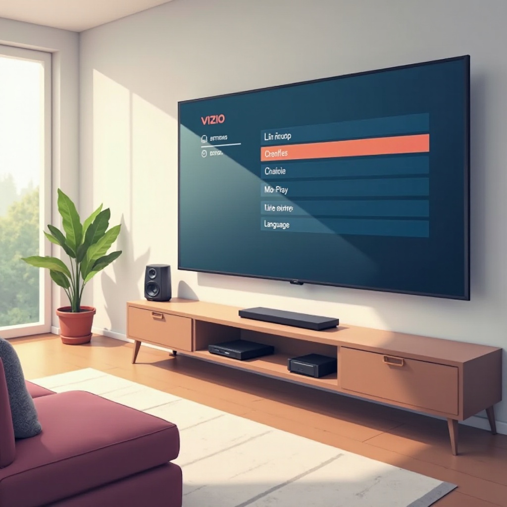 comment changer la langue sur un téléviseur Vizio