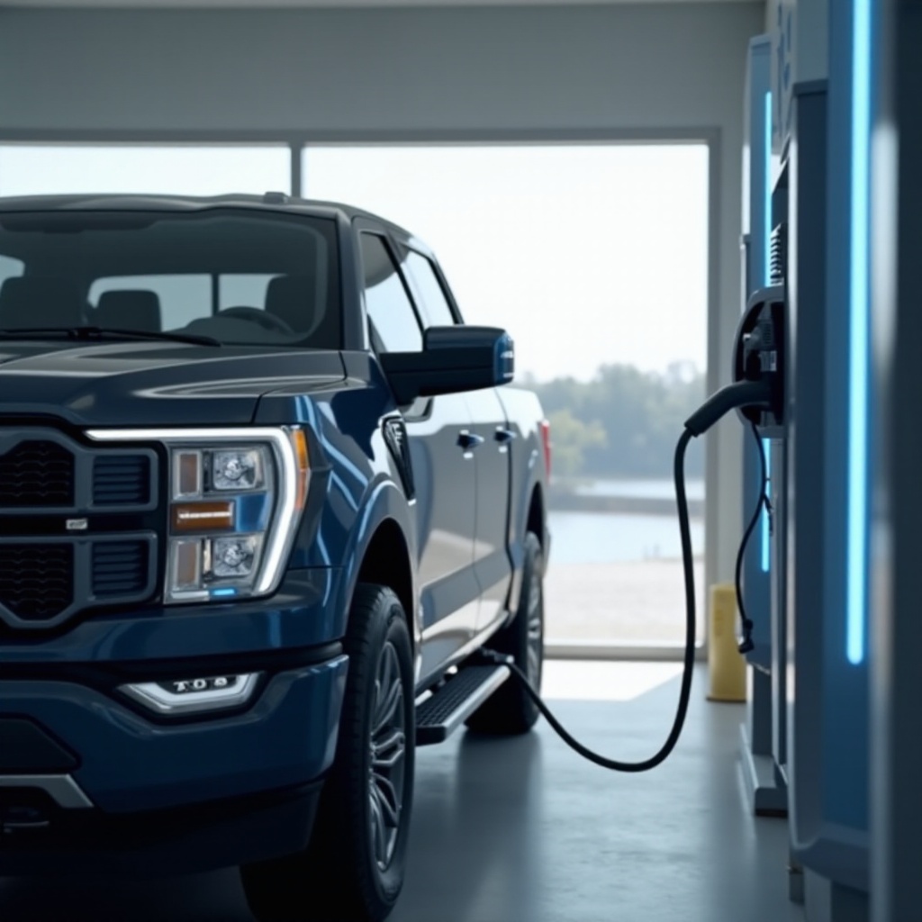 f150 lightning max charge rate