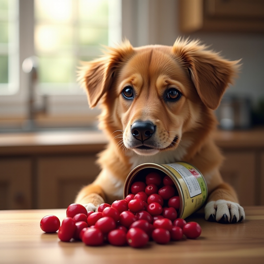 can dogs eat canned cranberries