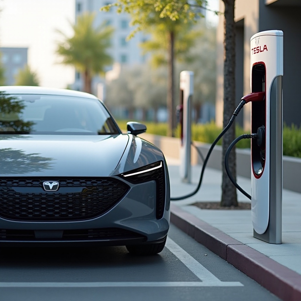 Honda Prologue -sovitin Tesla-laturille