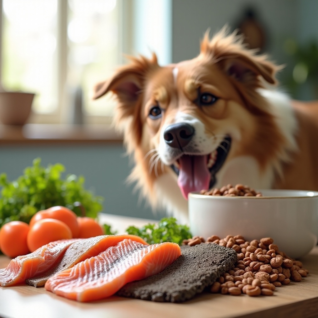 Hundefutter reich an Omega-Fettsäuren