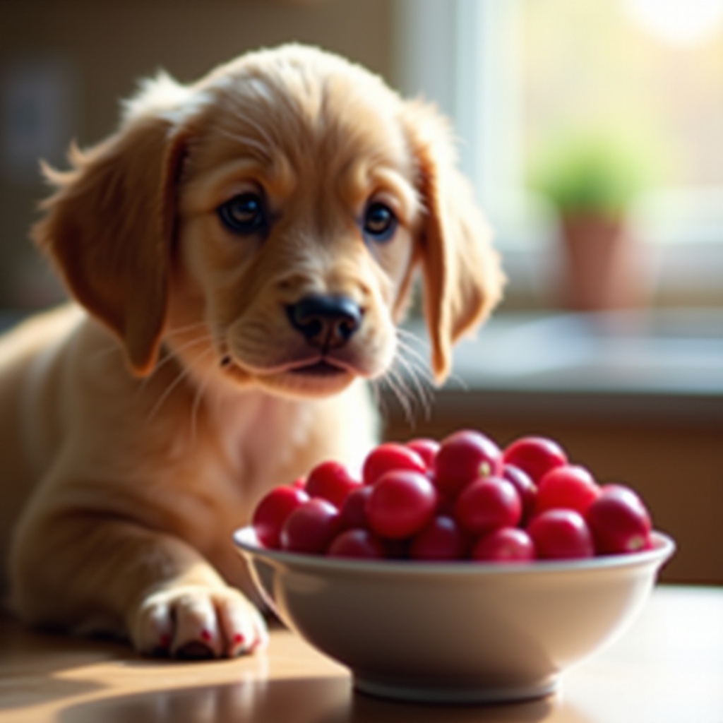 os cães podem comer cranberries enlatados
