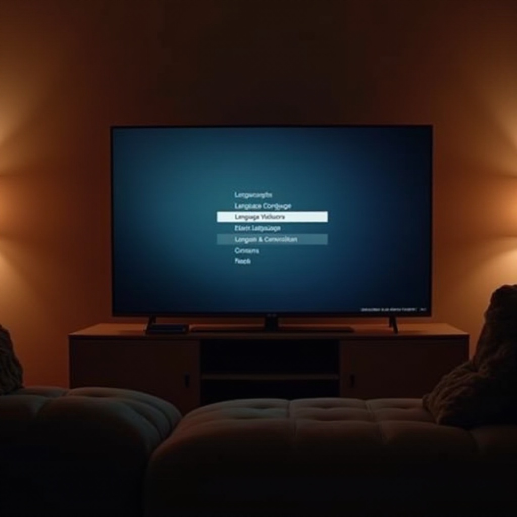 cómo cambiar el idioma en un televisor Vizio