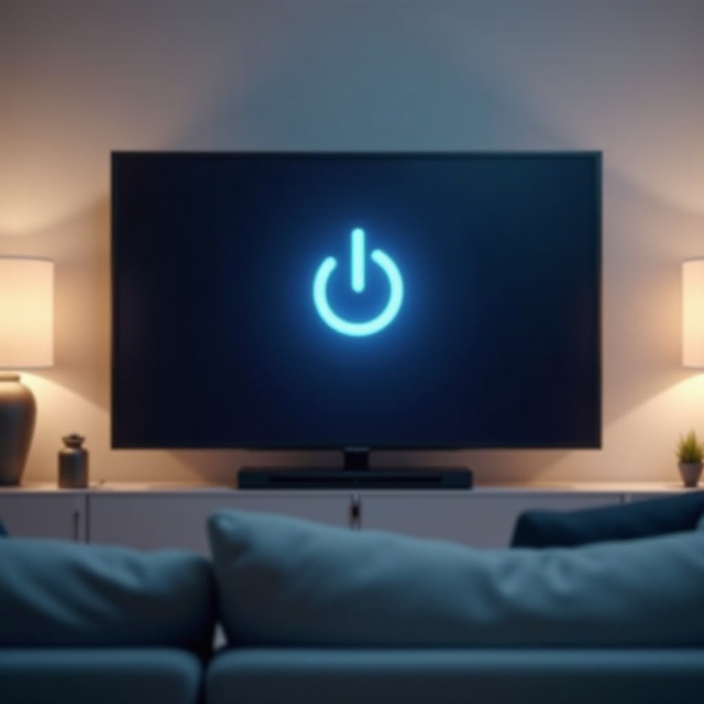 luz de energia da TV Vizio pisca 15 vezes