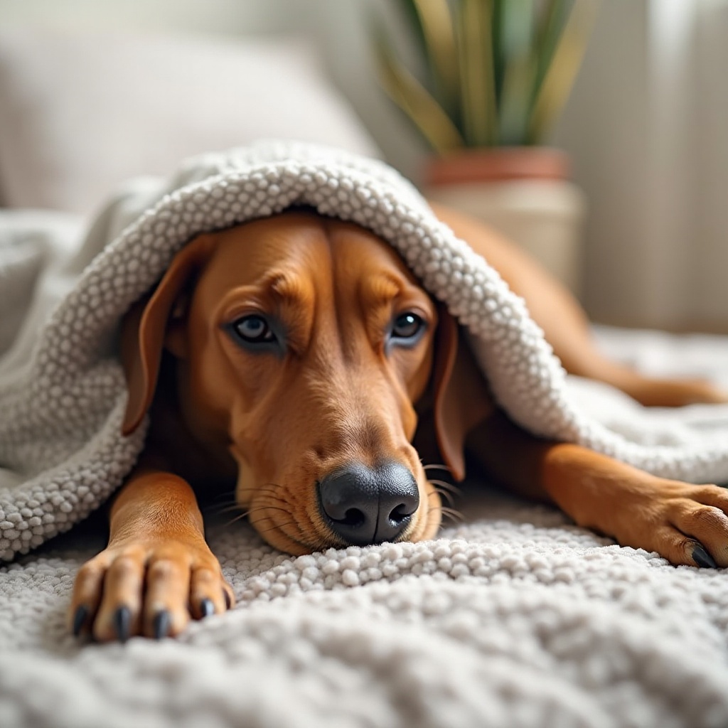 manta ponderada para perros