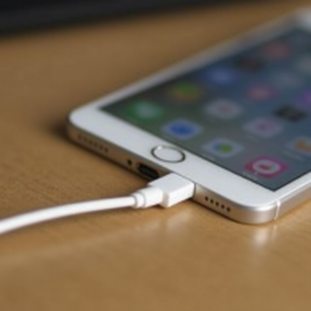 iPhone latautuu vain kulmassa