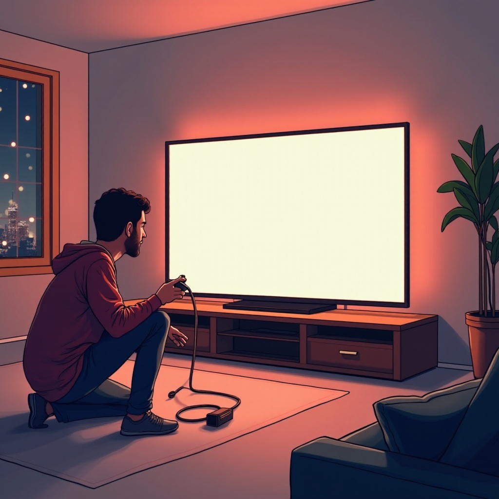 Hitachi-Fernseher geht nicht an