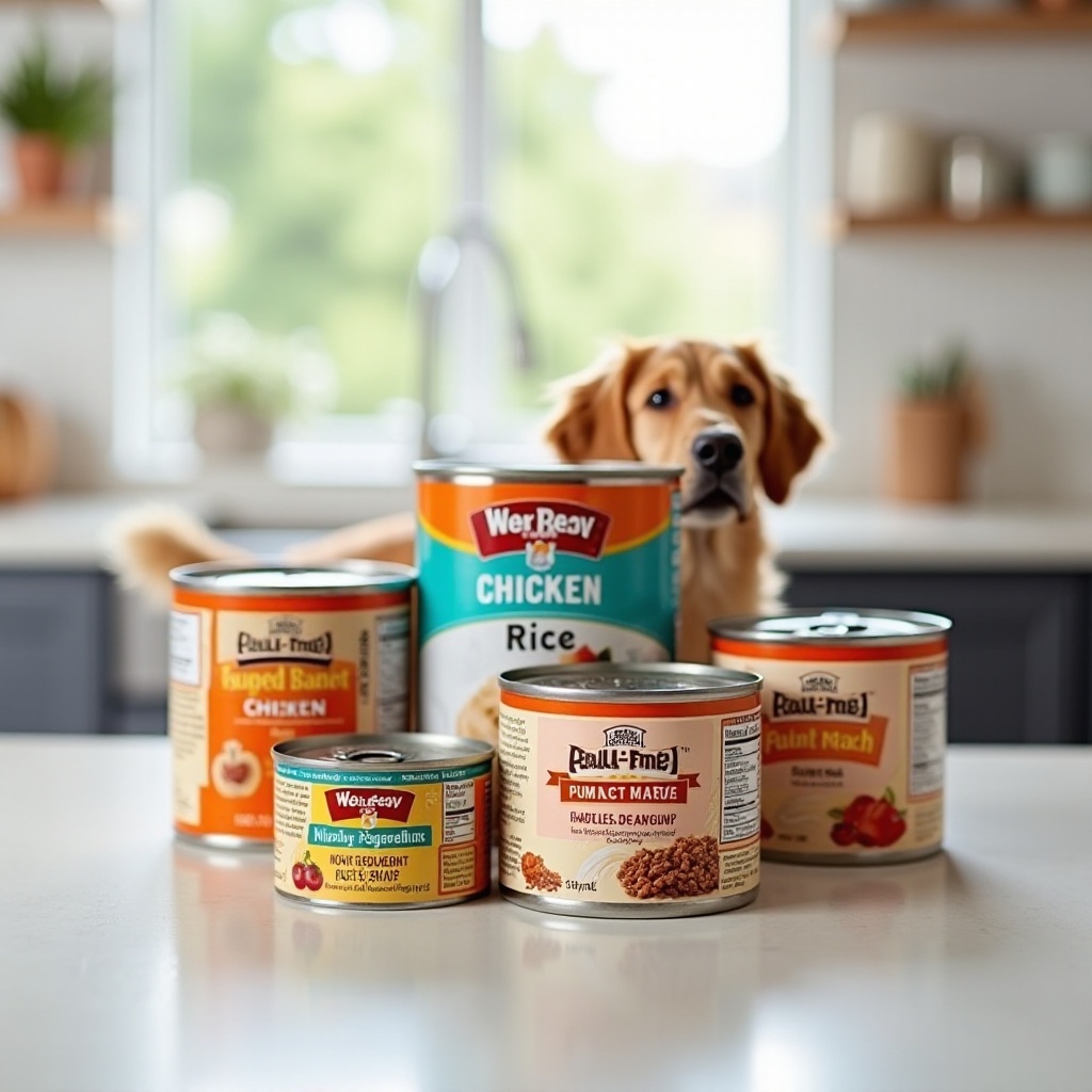 nourriture pour chiens en conserve pour la diarrhée