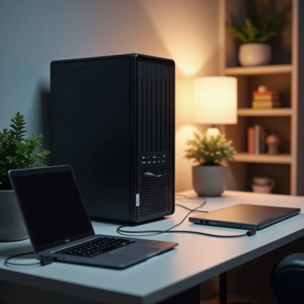 a quale tensione un PC desktop può caricare un laptop?