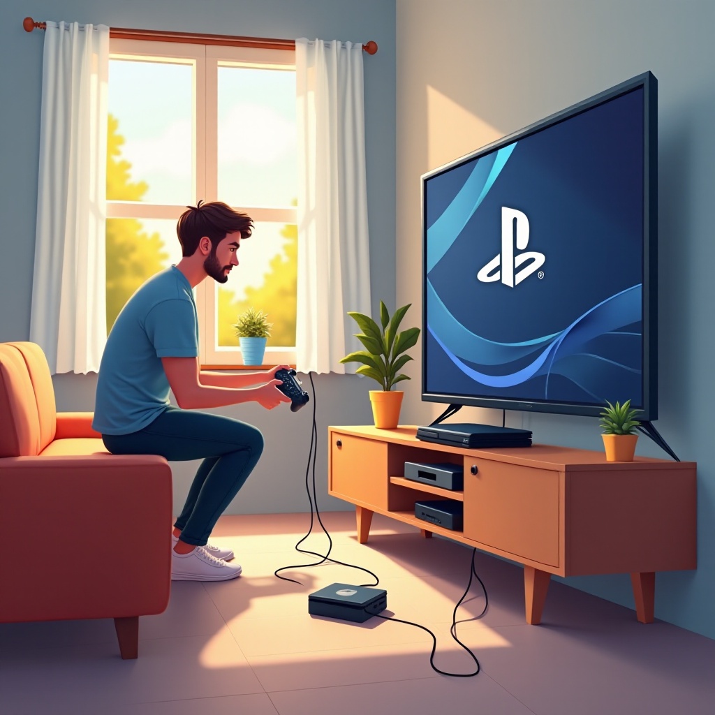 kuinka kytkeä PlayStation televisioon