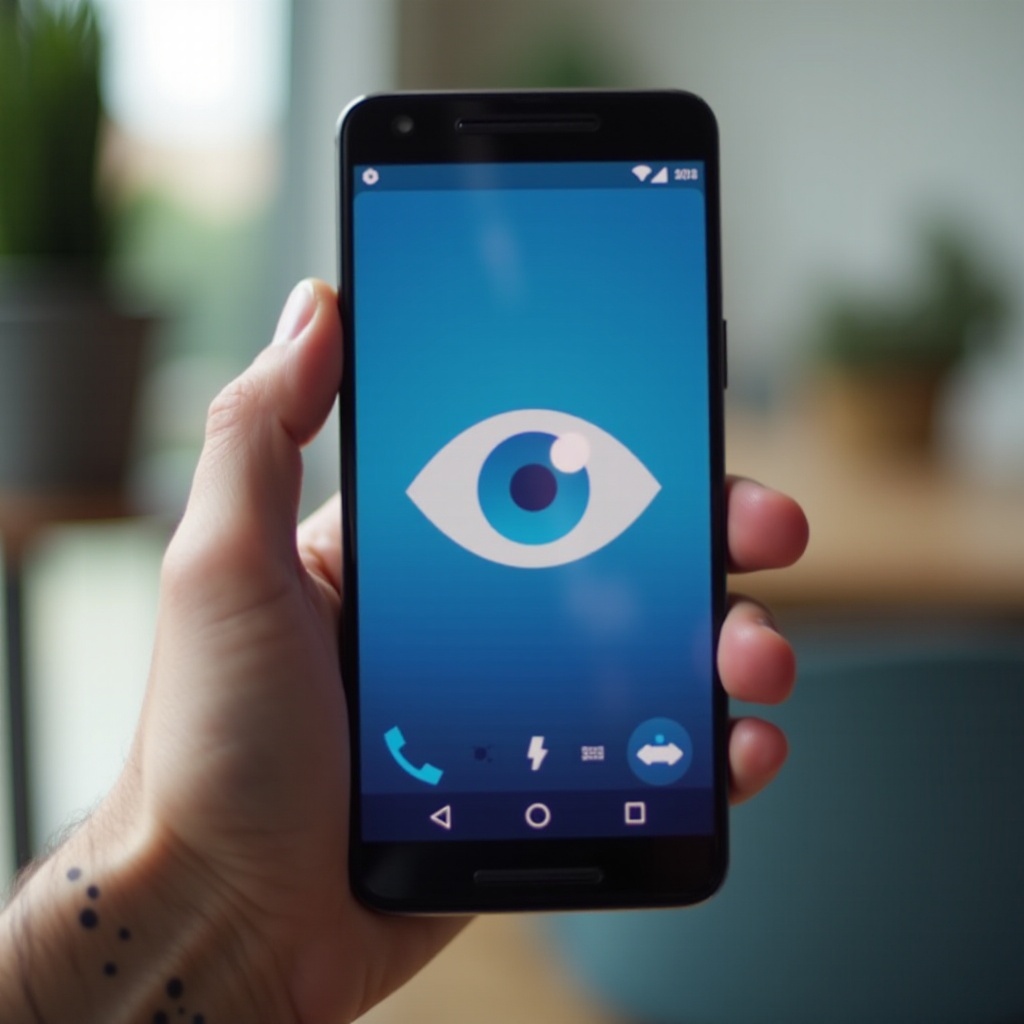 eye symbol on android