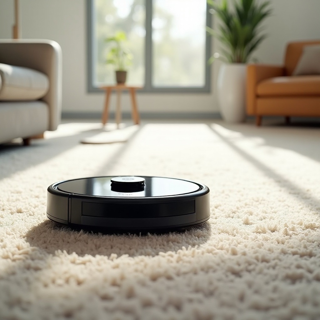 aspirapolvere robot per tappeti a pelo lungo